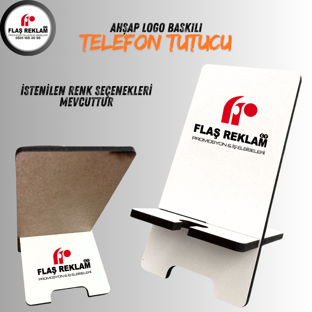 ahşap telefon tutucu